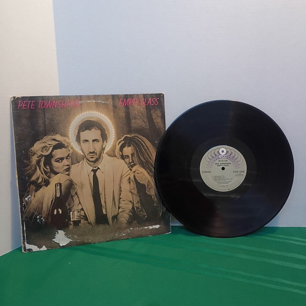 PETE TOWNSHEND EMPTY GLASS 1980 LP ATCO SD 32-100 ROCK